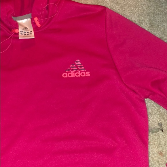 Pink adidas sweatshirt - Picture 3 of 3